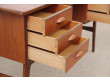 Mid-Century  modern scandinavian desk in teak