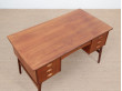 Mid-Century  modern scandinavian desk in teak