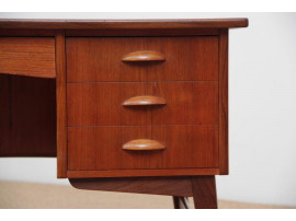 Mid-Century  modern scandinavian desk in teak