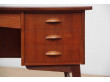 Mid-Century  modern scandinavian desk in teak