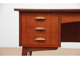 Mid-Century  modern scandinavian desk in teak