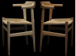 Mid-Century  modern scandinavian chair model PP 68 by Hans Wegner. New production.