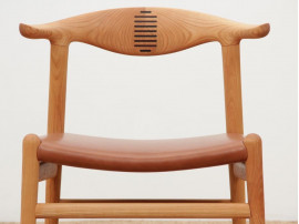 Mid-Century  modern scandinavian chair model Cow Horn PP 505 by Hans Wegner. New production.