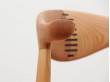 Mid-Century  modern scandinavian chair model Cow Horn PP 505 by Hans Wegner. New production.