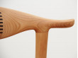 Mid-Century  modern scandinavian chair model Cow Horn PP 505 by Hans Wegner. New production.