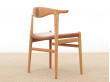 Mid-Century  modern scandinavian chair model Cow Horn PP 505 by Hans Wegner. New production.