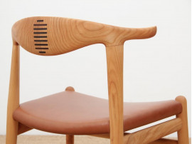 Mid-Century  modern scandinavian chair model Cow Horn PP 505 by Hans Wegner. New production.