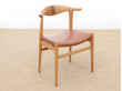 Fauteuil scandinave Cow Horn PP 505. Nouvelle édition.