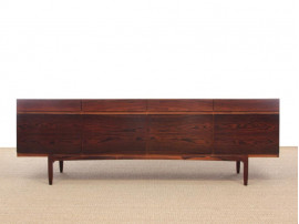 Mid-Century  modern scandinavian side bord in Rio rosewood by Ib Kofod Larsen for Faarup Mobelfabrik