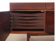 Mid-Century  modern scandinavian side bord in Rio rosewood by Ib Kofod Larsen for Faarup Mobelfabrik