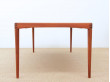 Mid-Century Modern danish extendable dining table in teak by H.W. Klein for Bramin, 6/8 seats.