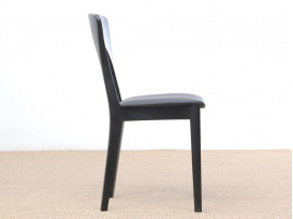 Mid-Century modern scandinavian dining chair model Peter black by Niels Koefoed, new edition. 