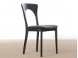 Mid-Century modern scandinavian dining chair model Peter black by Niels Koefoed, new edition. 