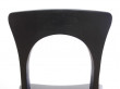 Mid-Century modern scandinavian dining chair model Peter black by Niels Koefoed, new edition. 