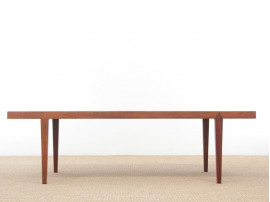 Mid-Century  modern scandinavian coffee table in Rio rosewood by Severin Hansen