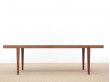 Mid-Century  modern scandinavian coffee table in Rio rosewood by Severin Hansen