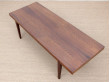 Mid-Century  modern scandinavian coffee table in Rio rosewood by Severin Hansen