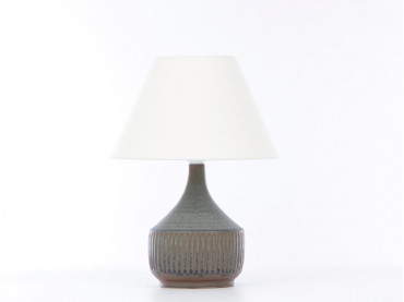 Ceramic table lamp. Glazed stoneware. Unique piece.