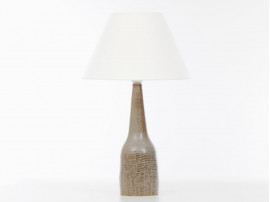 Ceramic table lamp. Glazed stoneware. Unique piece.