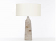 Ceramic table lamp. Glazed stoneware. Unique piece.