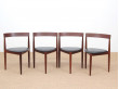 Mid-Century Modern scandinaviandiner set in teak by Hans Olsen