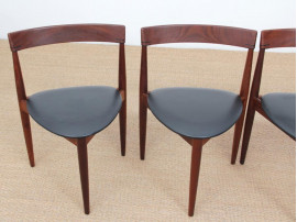 Mid-Century Modern scandinaviandiner set in teak by Hans Olsen