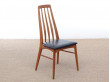 Mid-Century Modern Danish set of 6 chairs in teak model Eva by Niels Kofoed 