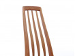 Mid-Century Modern Danish set of 6 chairs in teak model Eva by Niels Kofoed 