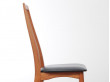 Mid-Century Modern Danish set of 6 chairs in teak model Eva by Niels Kofoed 