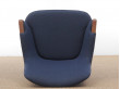 Fauteuil scandinave modèle CH 71. Edition neuve. 