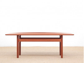 Mid modern scandinavain coffee table in teak model  GJ  by Grete Jalk106