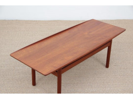 Mid modern scandinavain coffee table in teak model  GJ  by Grete Jalk106