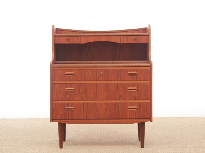 Mid-Century  modern teak secretary 