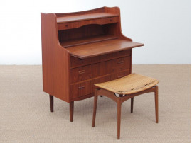 Mid-Century  modern teak secretary 