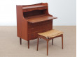 Mid-Century  modern teak secretary 