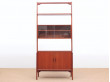 Mid-Century  modern scandinavian bookshelves in teak by Erik Buch