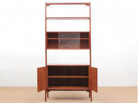 Mid-Century  modern scandinavian bookshelves in teak by Erik Buch