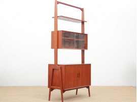 Mid-Century  modern scandinavian bookshelves in teak by Erik Buch