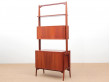 Mid-Century  modern scandinavian bookshelves in teak by Erik Buch