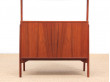 Mid-Century  modern scandinavian bookshelves in teak by Erik Buch