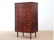 Mid-Century  modern scandinavian chest of drawers in Rio rosewood