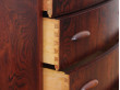 Mid-Century  modern scandinavian chest of drawers in Rio rosewood