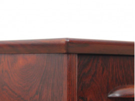 Mid-Century  modern scandinavian chest of drawers in Rio rosewood