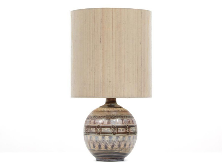 Mid-Century  modern  large ceramic lamp