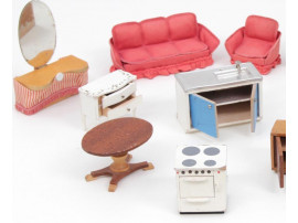 Mid-Century  modern scandinavian  "Göteborg" doll house