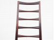 Mid-Century  modern scandinavian set of 4 rosewood chairs model Lis by Niels Koefoed.