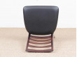 Mid-Century  modern scandinavian set of 4 rosewood chairs model Lis by Niels Koefoed.