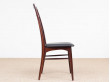 Mid-Century  modern scandinavian set of 4 rosewood chairs model Lis by Niels Koefoed.