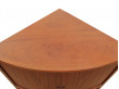 Mid-Century  modern scandinavian  corner board in teak by Dyrlund.