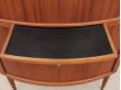 Mid-Century  modern scandinavian  corner board in teak by Dyrlund.